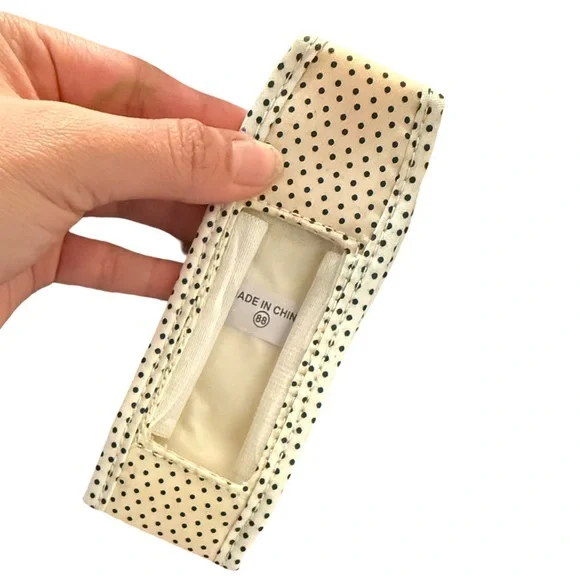 Vintage Paradox Blue Toile Top Handle Handbag Bamboo Rattan Handles Coastal - Picture 4 of 7